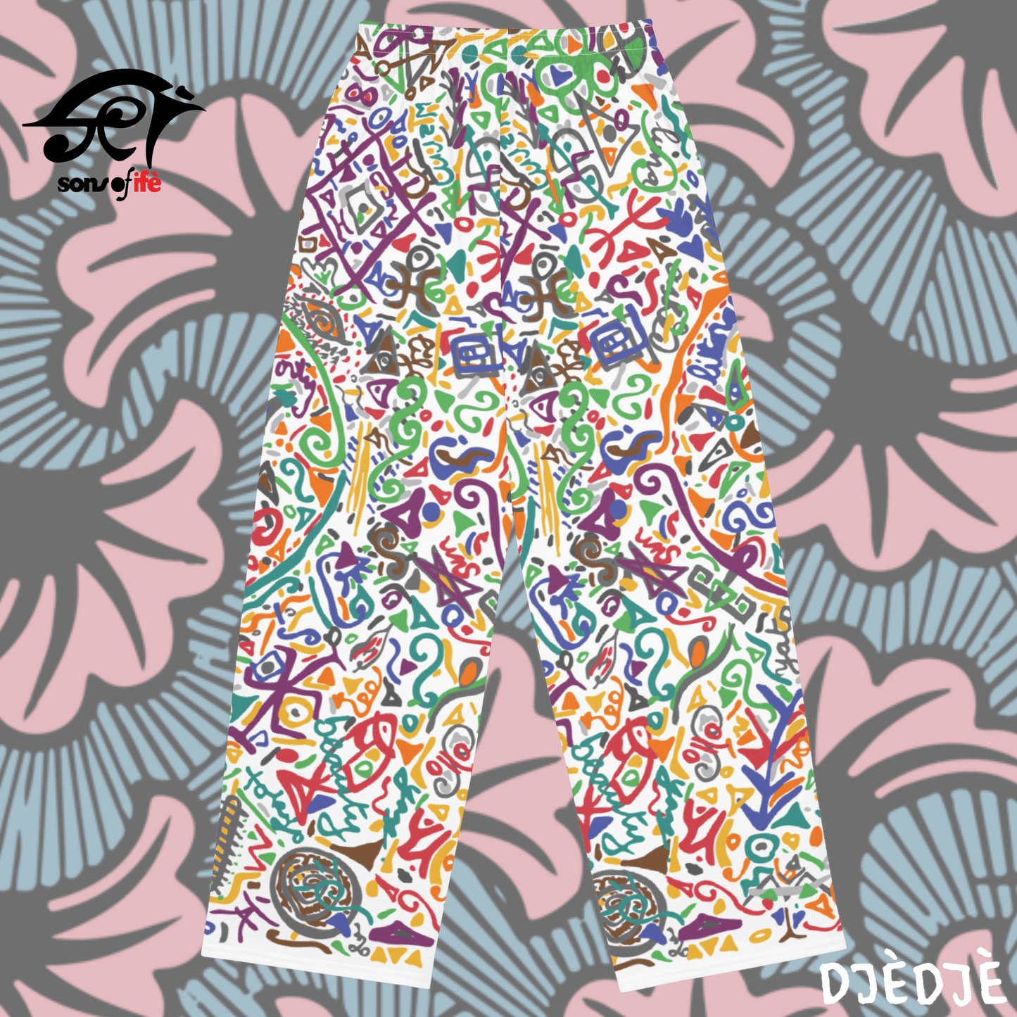 DJÈDJÈ - Unisex wide-leg pants - Comfort meets Style