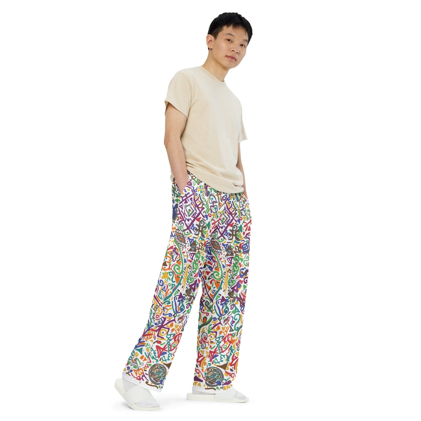 DJÈDJÈ - Unisex wide-leg pants - Comfort meets Style
