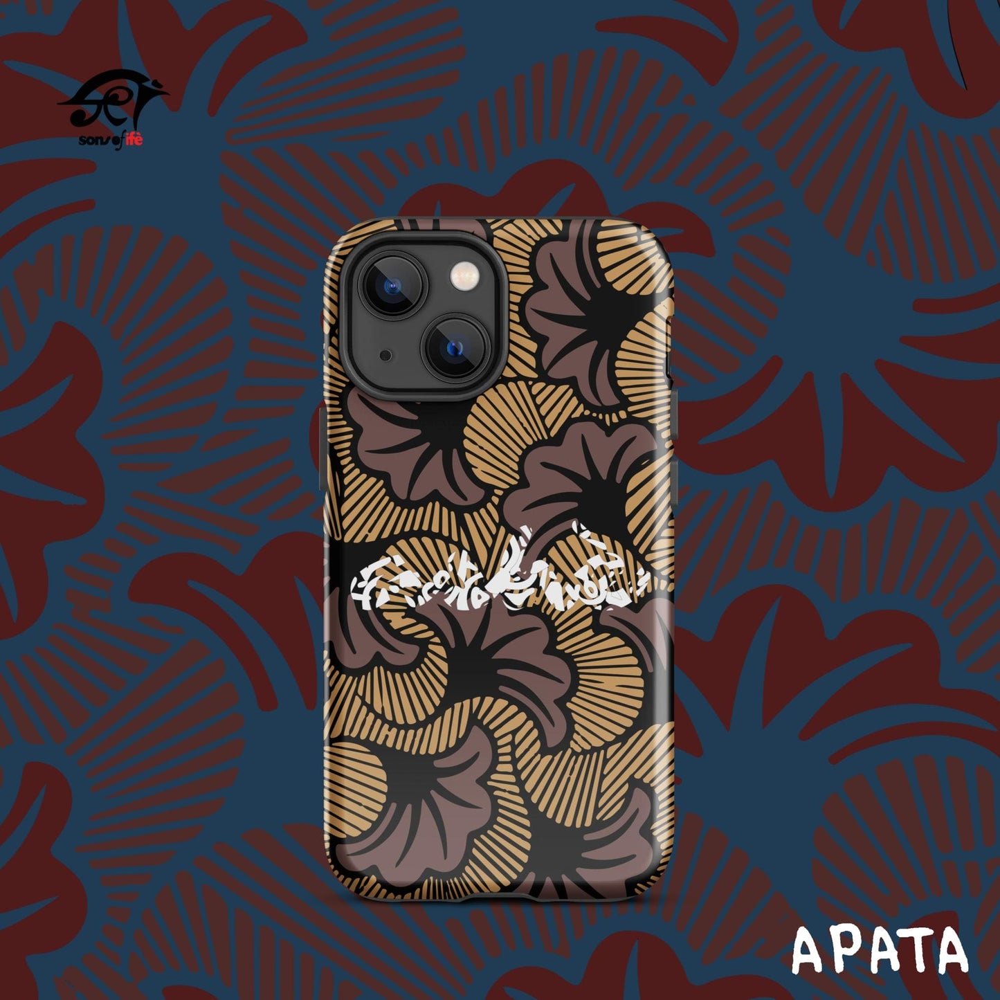 APATA x FLOWER - Unique Stylish Tough Case for iPhone® with FREE screensaver