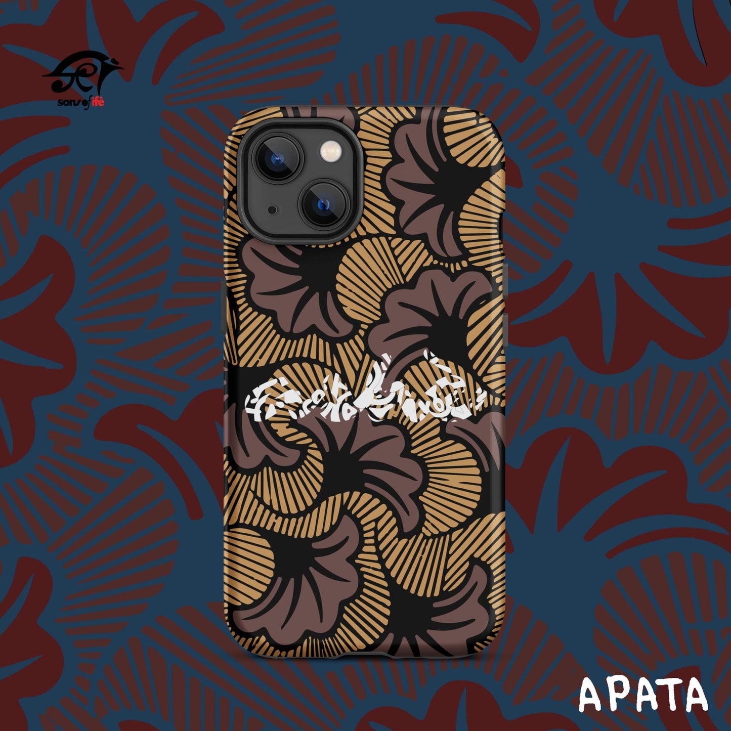 APATA x FLOWER - Unique Stylish Tough Case for iPhone® with FREE screensaver