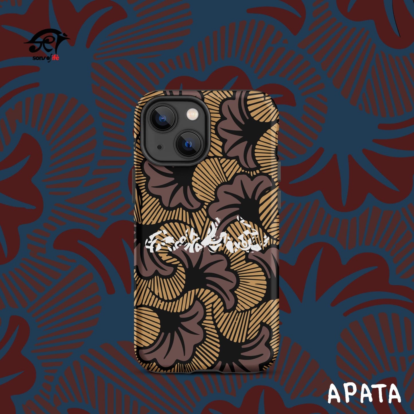 APATA x FLOWER - Unique Stylish Tough Case for iPhone® with FREE screensaver