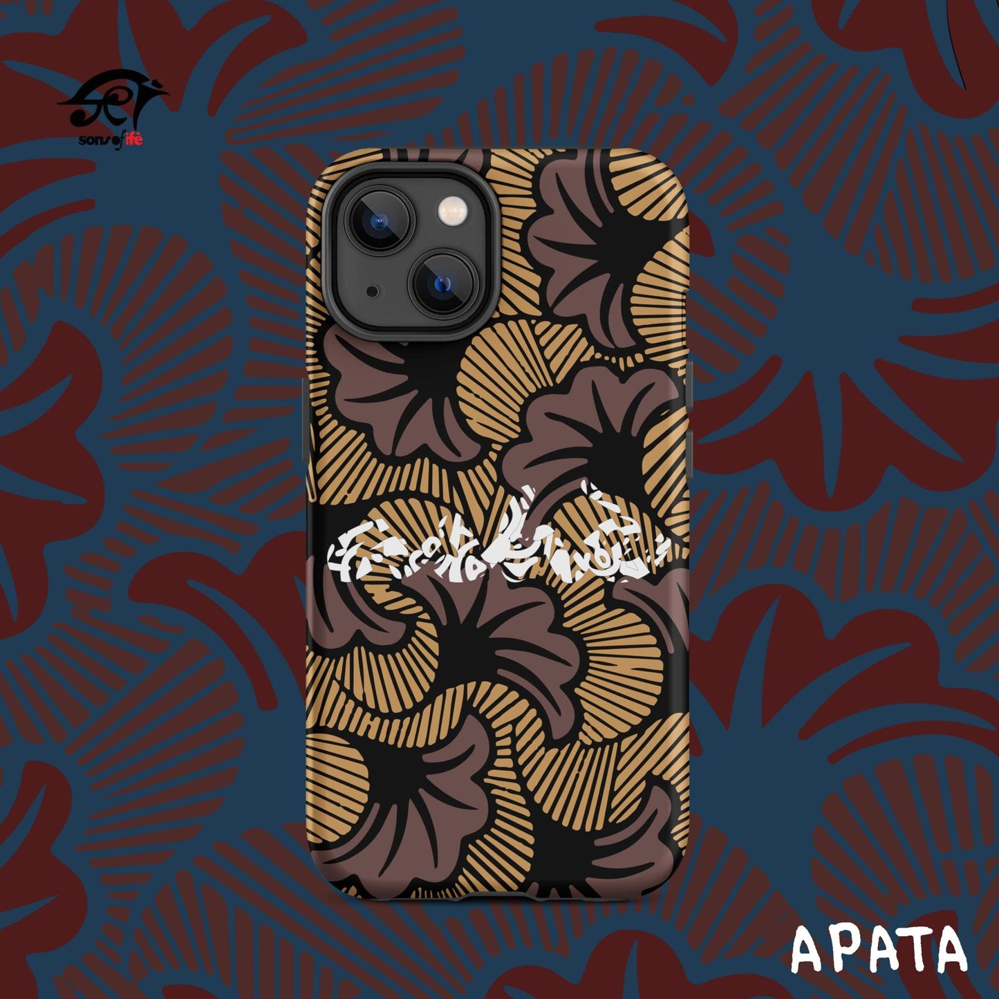 APATA x FLOWER - Unique Stylish Tough Case for iPhone® with FREE screensaver