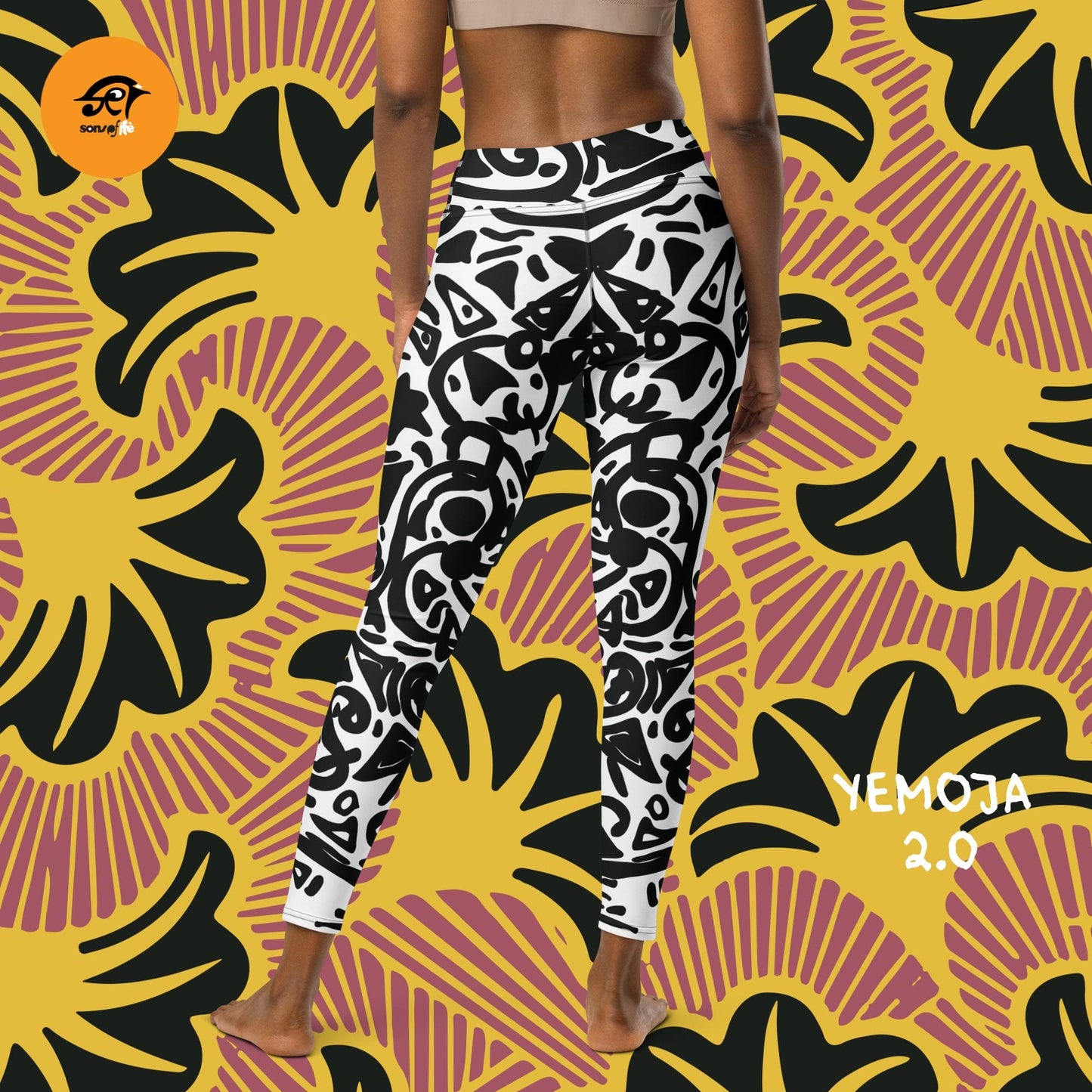 YEMOJA x KEMET - Yoga Leggings