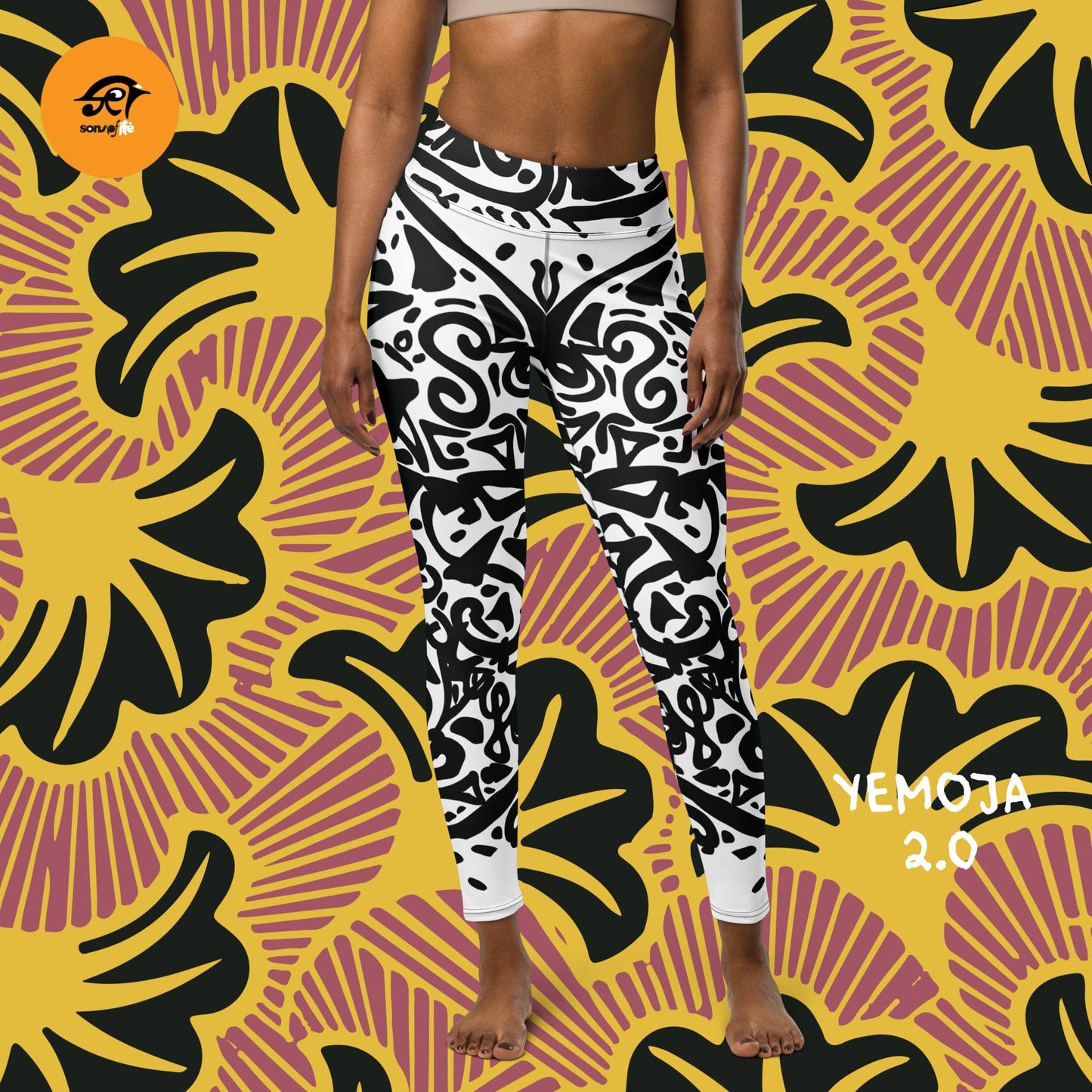 YEMOJA x KEMET - Yoga Leggings