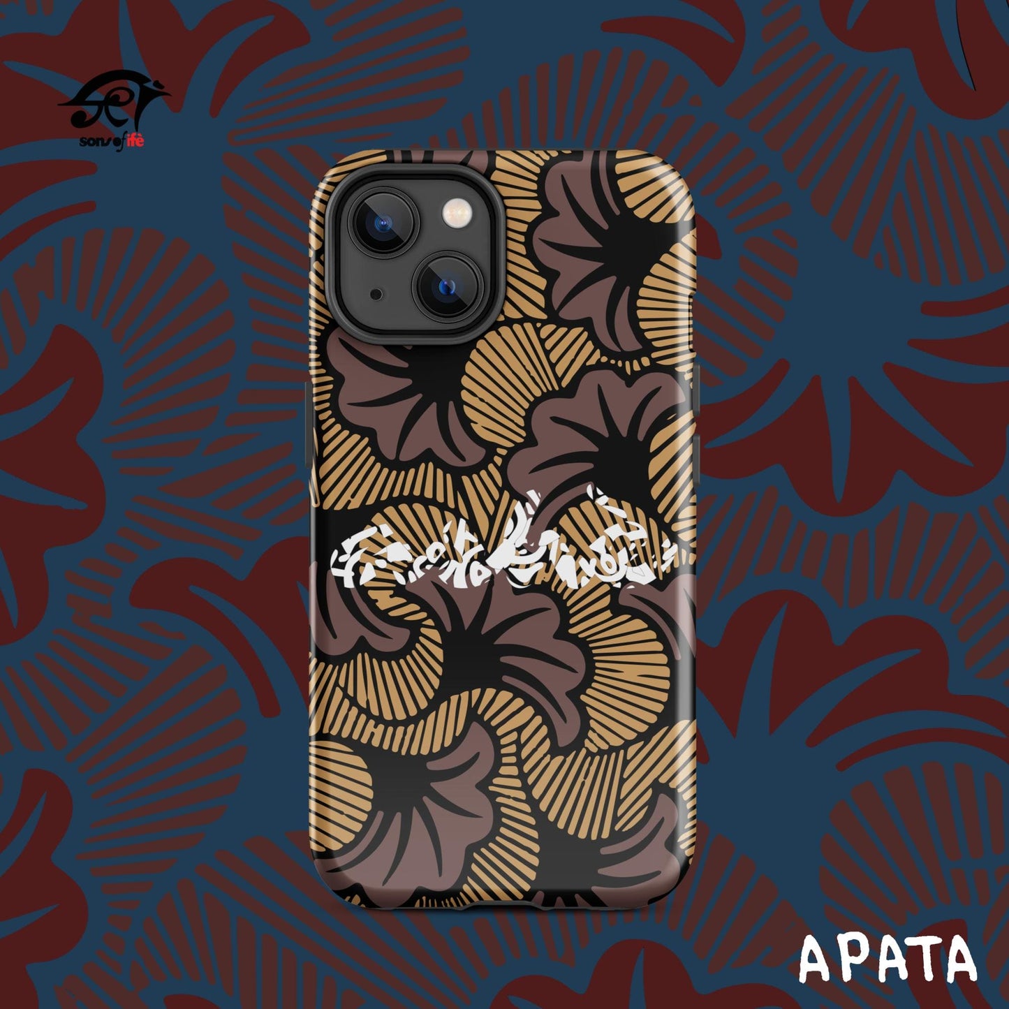 APATA x FLOWER - Unique Stylish Tough Case for iPhone® with FREE screensaver